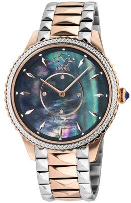 Women's Siena Swiss Quartz Two-Tone Stainless Steel Bracelet Watch 38mm