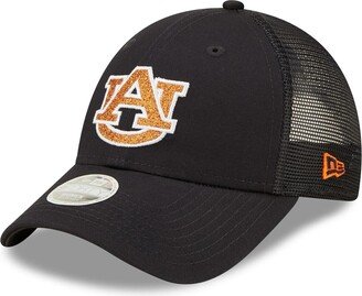 Women's Navy Auburn Tigers 9FORTYÂ Logo Spark Trucker Snapback Hat