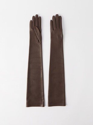 Simon Leather Full-length Gloves-AA