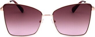 Max&co. Butterfly Frame Sunglasses