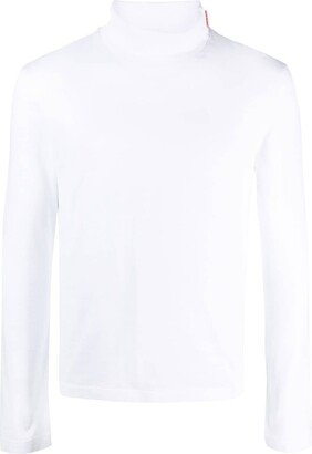 Roll-Neck Cotton Jumper-AA