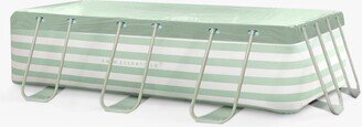 Swim Essentials Luxe 400cm Old Green Stripe Frame Pool