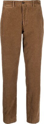 Straight-Leg Corduroy Trousers-AO