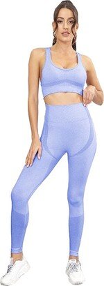 SheShow Women Sports And Fitness Fashion Buttock Lifting Yoga Suit Set-AA