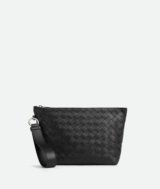 Intrecciato Pouch With Wristlet