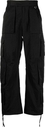 Wide-Leg Cargo Trousers-AG