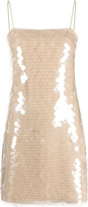 Luna sequinned mini dress