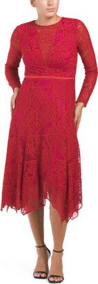 Long Sleeve Lace Dress for Women