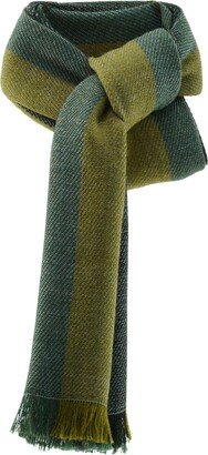 Scarves by Franci Picchu Green Alpaca Scarf - Unisex