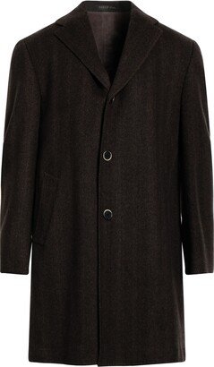 TREND CORNELIANI Coat Dark Brown