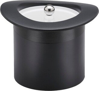 Top Hat Acrylic Cover Black Band Ice Bucket, 3 Quart