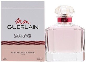 3.4Oz Mon Bloom Of Rose Ladies Edt Spray