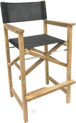 Captain Bar Outdoor Barstool with Arms