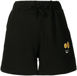 Drawstring Cotton Shorts-AA