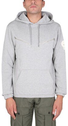 Zip-Detailed Hoodie