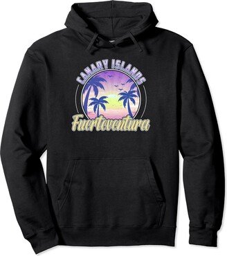 Fuerteventura Spain souvenir traveling del Rosario Fuerteventura Spain summer Islands traveling souvenir sunset Pullover Hoodie