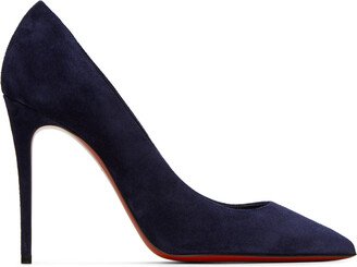 Navy Kate 100 Heels