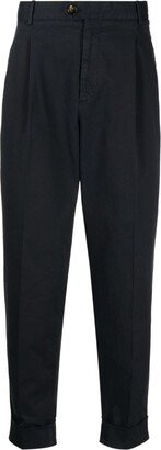 PT Torino Pleat-Detail Tapered Trousers