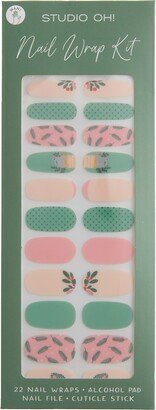 Studio OH! Festive Felines Nail Wrap Kit