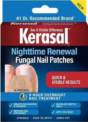 Kerasal Nighttime Fungal Nail Patches - 14ct