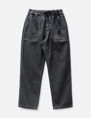 Contrast Stitch Loose Tapered Ridge Pant