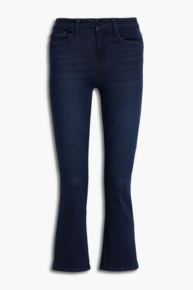 Le Crop Mini Boot cropped mid-rise bootcut jeans