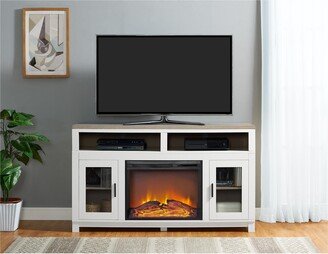 Ameriwood Home Carver Electric Fireplace TV Stand for TVs up to 60 Wide