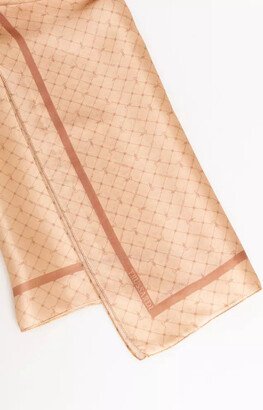 Pink Silk Women's Scarf