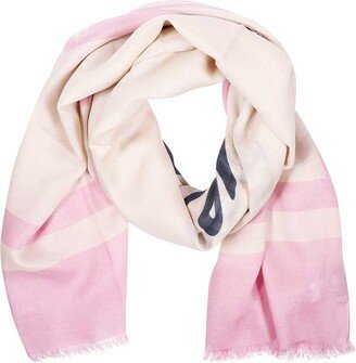 Modal And Cashmere Blend Scarf-AB