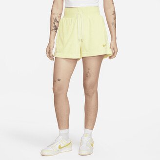 Women's Sportswear Terry Shorts in Yellow