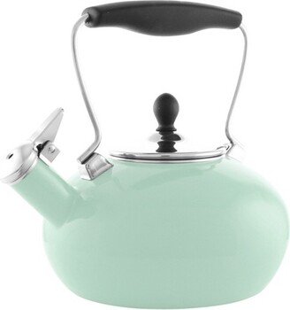 37-1LB SA Enamel-On-Steel Zenith Teakettle (1.8 Quart, Sage Green)