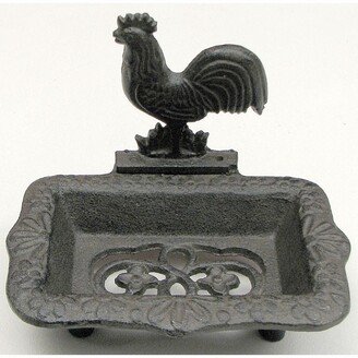 Rooster Soap Dish - 5.5W x 4.5H x 4.25D