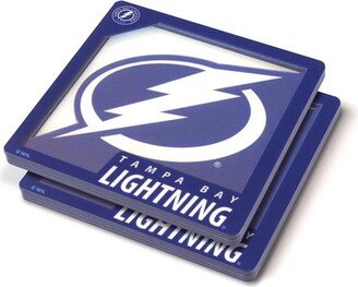 NHL Tampa Bay Lightning 3D Logo Series Coasters