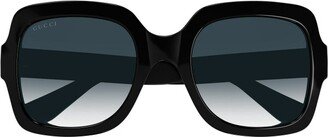 Rectangular Frame Sunglasses-DH