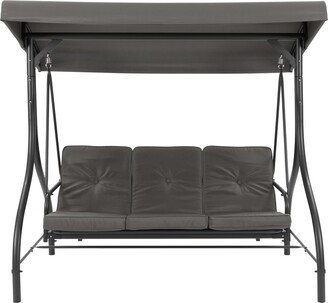 Convertible Patio Swing with Canopy