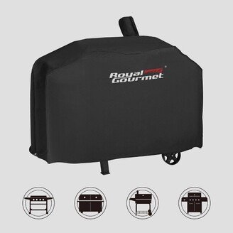 RoyalGourmet Royal Gourmet 59 Grill Cover Oxford Waterproof Heavy Duty CR6013P - Black