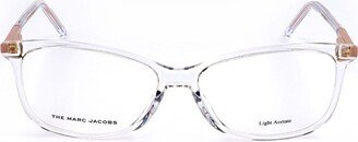 Rectangular Frame Glasses-BL