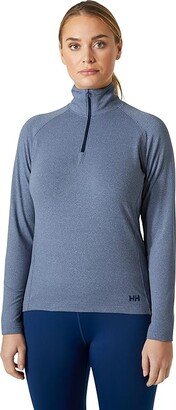 Verglas 1/2 Zip (Ocean) Women's Clothing