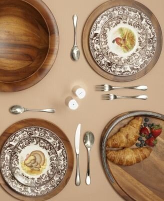 Dinnerware Woodland Turkey Collection