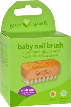 Green Sprouts Nail Brush