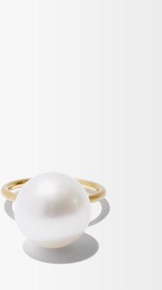 Pearl & 18kt Gold Ring