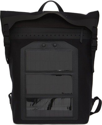 Panelled Foldover Top Backpack