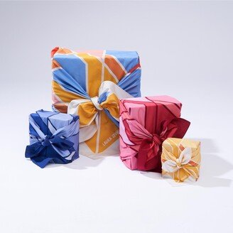 Wrappr Back to Basics Bundle | 4 Reusable Furoshiki Gift Wraps made of Organic Cotton