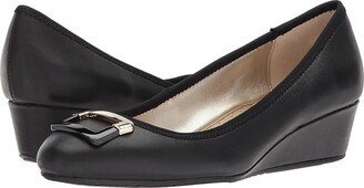 Tad (Black Super Nappa Leather) Women's Sandals