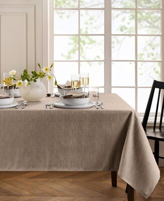 Continental Solid Texture Water and Stain Resistant Tablecloth, 60 x 102