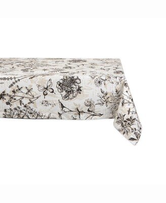 Botanical Print Table cloth 60 X 84