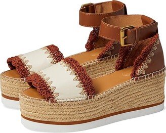 Glyn Espadrille Wedge Platform (Tan 2) Women's Shoes