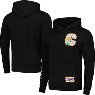 Men's Freeze Max Black Rugrats Chuckie Pullover Hoodie