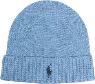 Polo Pony wool beanie