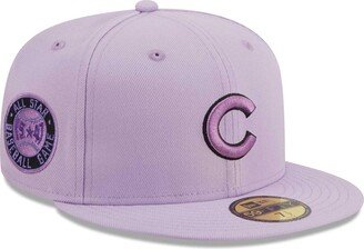 Men's Lavender Chicago Cubs 59FIFTY Fitted Hat